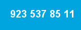 923 537 85 11 923 537 85 11